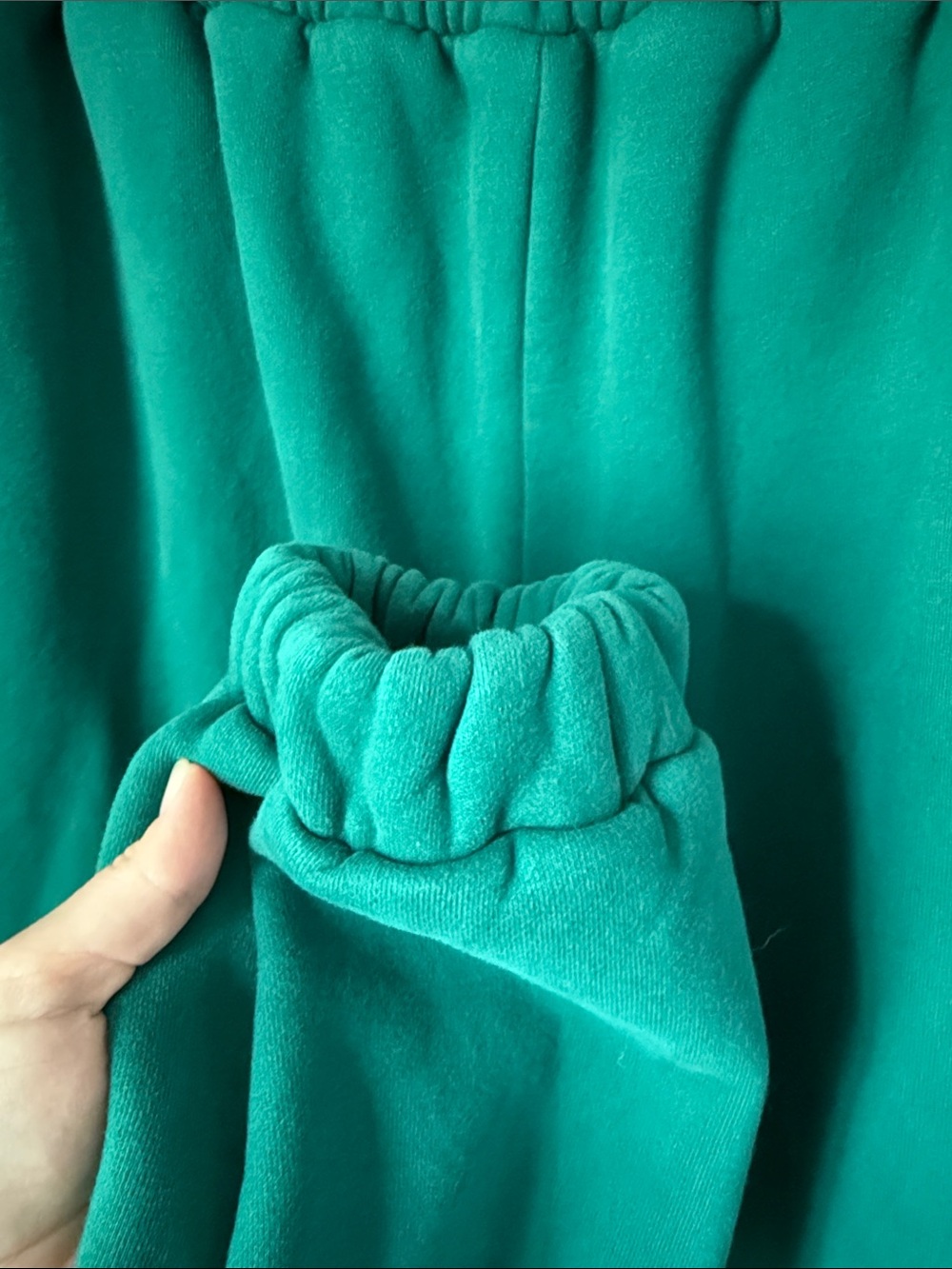 Comfrt Teal Green Jogger Sweatpants Bottoms - Picture 5 of 6